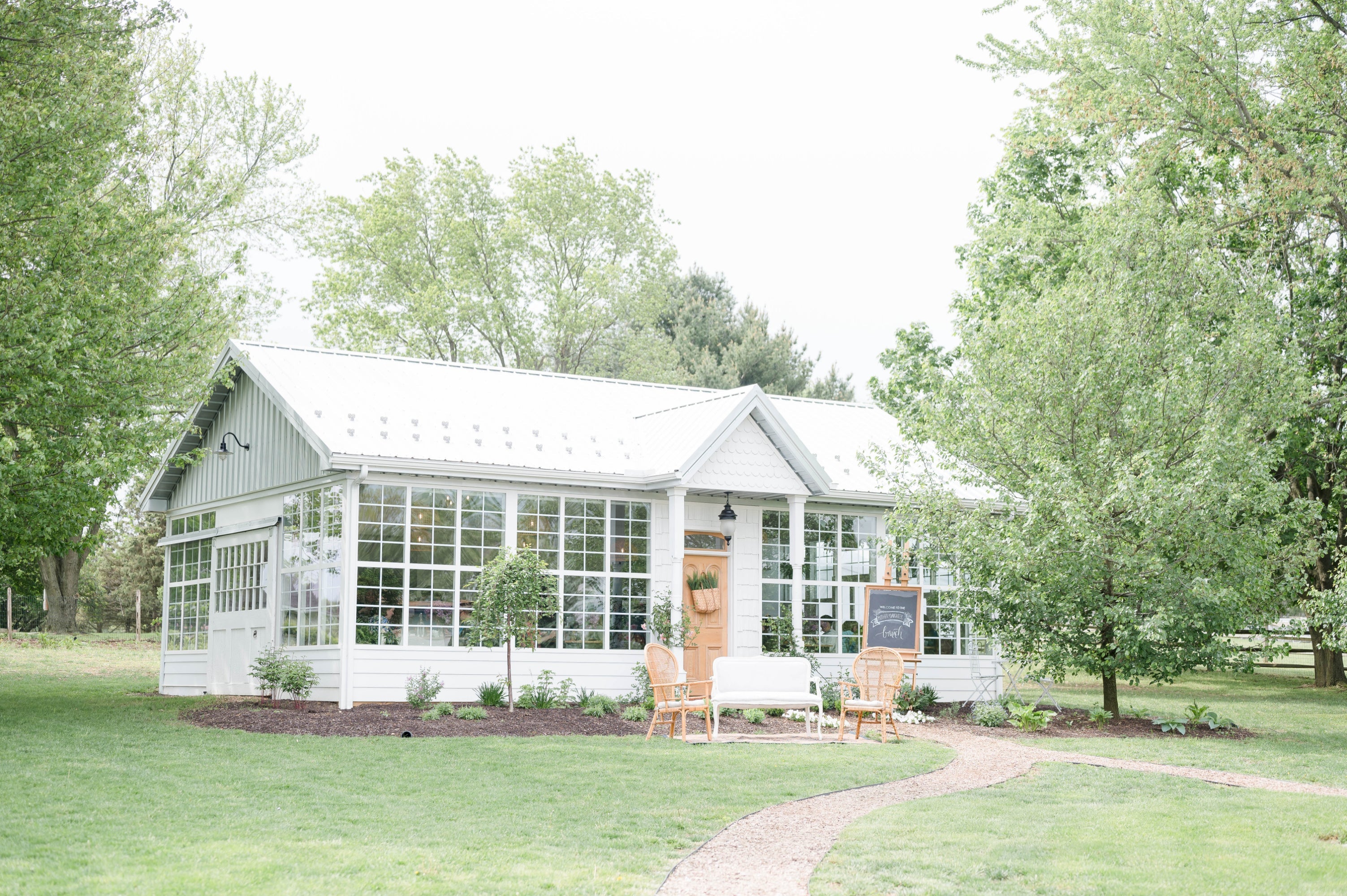 White Gables Garden House Rental - Aimee Weaver Designs