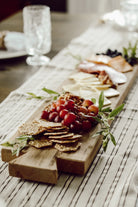 Long Wood Board Table Centerpiece - Aimee Weaver Designs