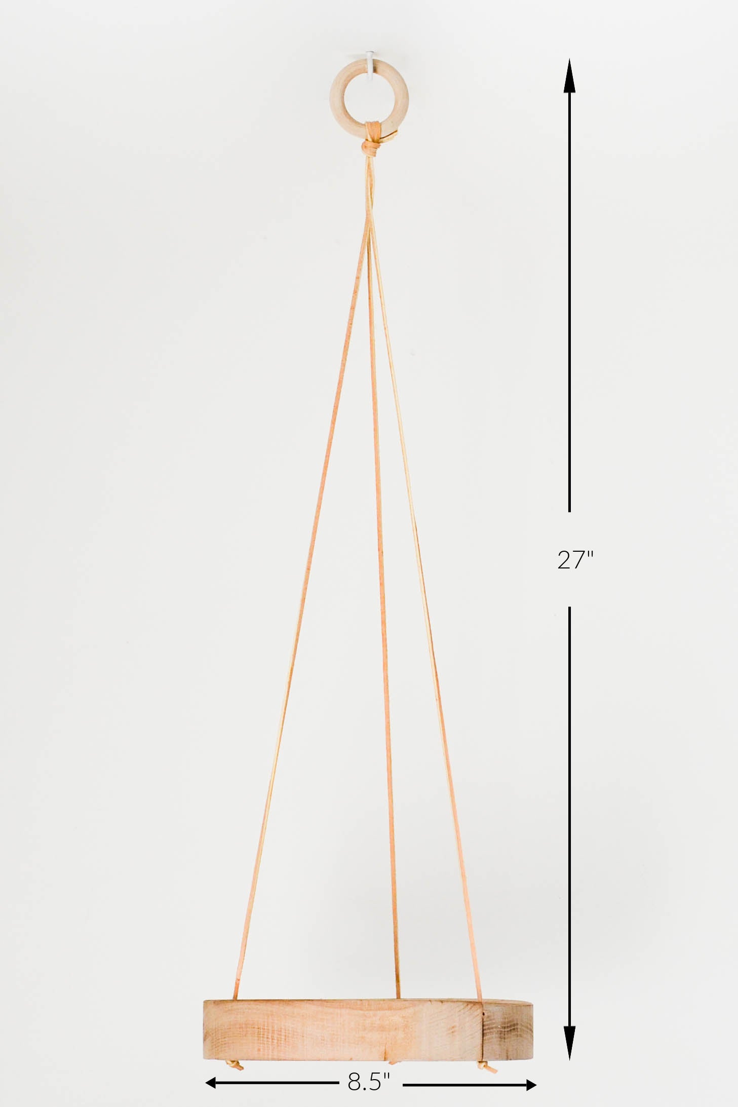 Wood Hanging Shelf - Aimee Weaver Designs